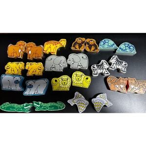 Melissa & Doug ~ Noah's Ark Wood Animals 23pc ~ 12~ Animals Only!